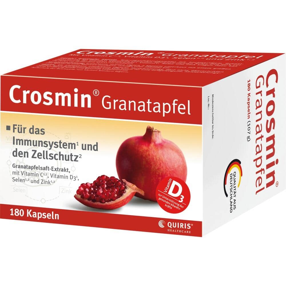 Crosmin Granatapfel 180 St Kapseln