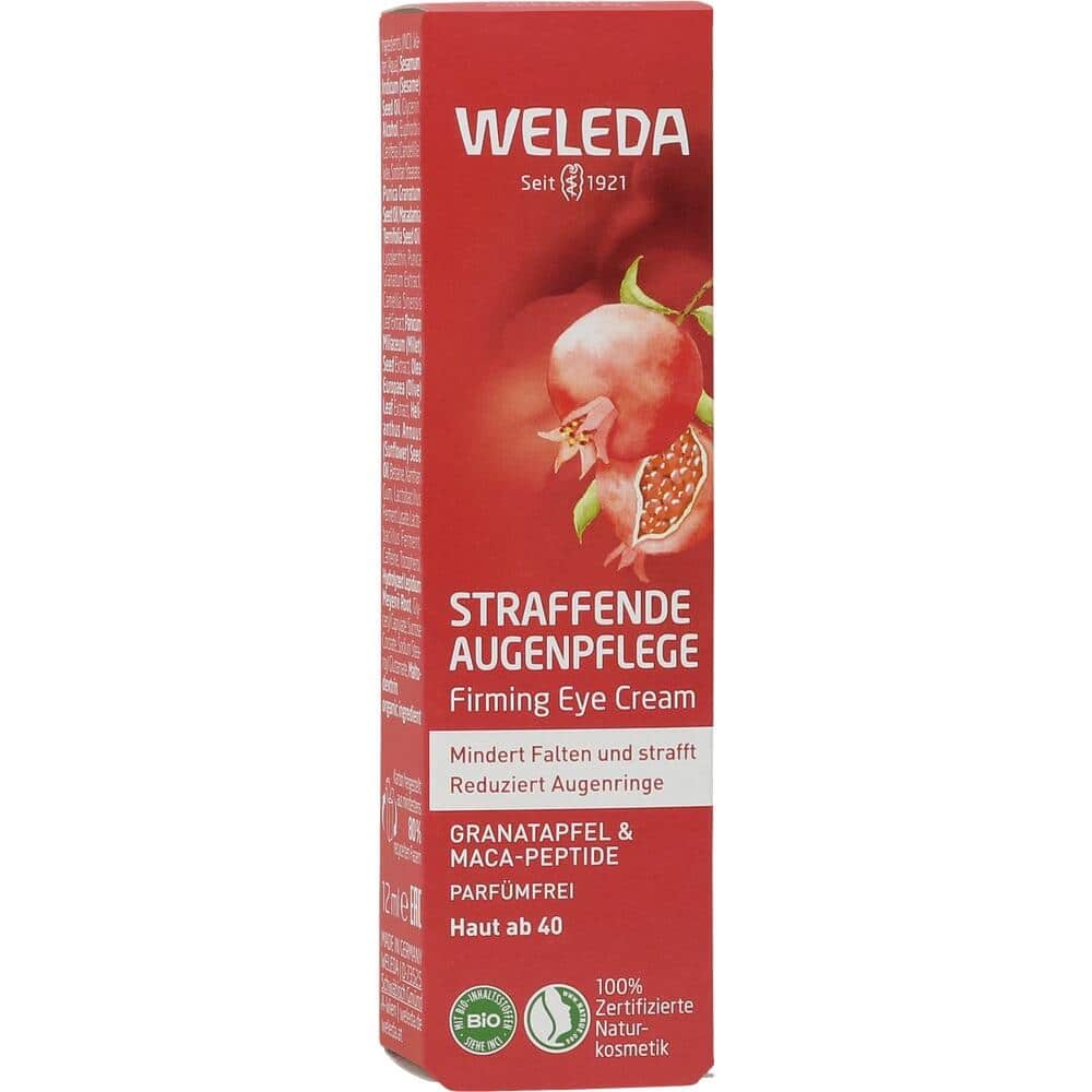 Weleda Straffende Augenpflege Granatapfel & Maca-Peptide 12 ml Augencreme