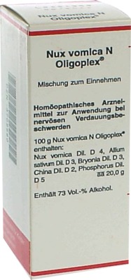 NUX VOMICA N Oligoplex Lösung 50 ml Liquidum