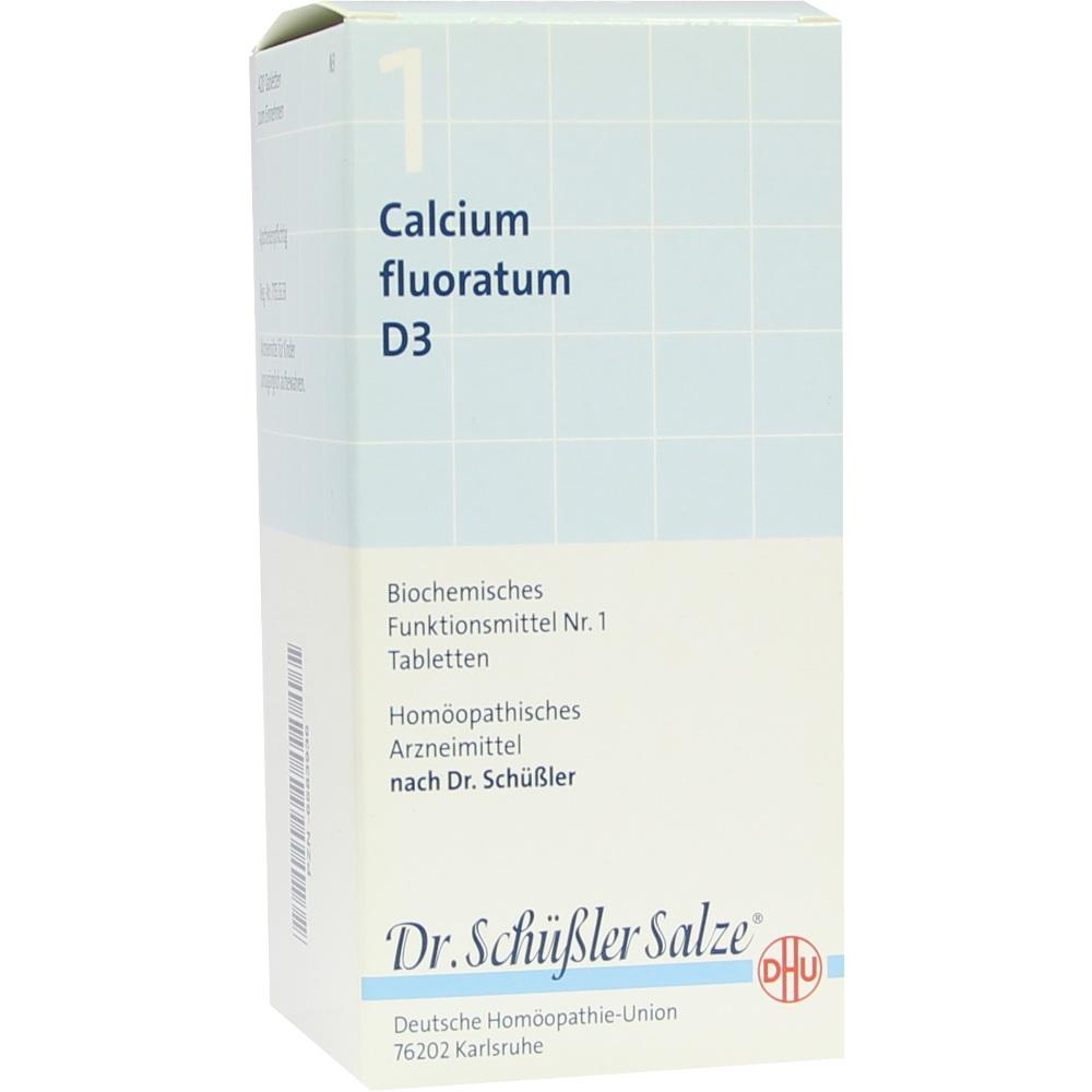 BIOCHEMIE DHU 1 Calcium fluoratum D 3 Tabletten 420 St Tabletten