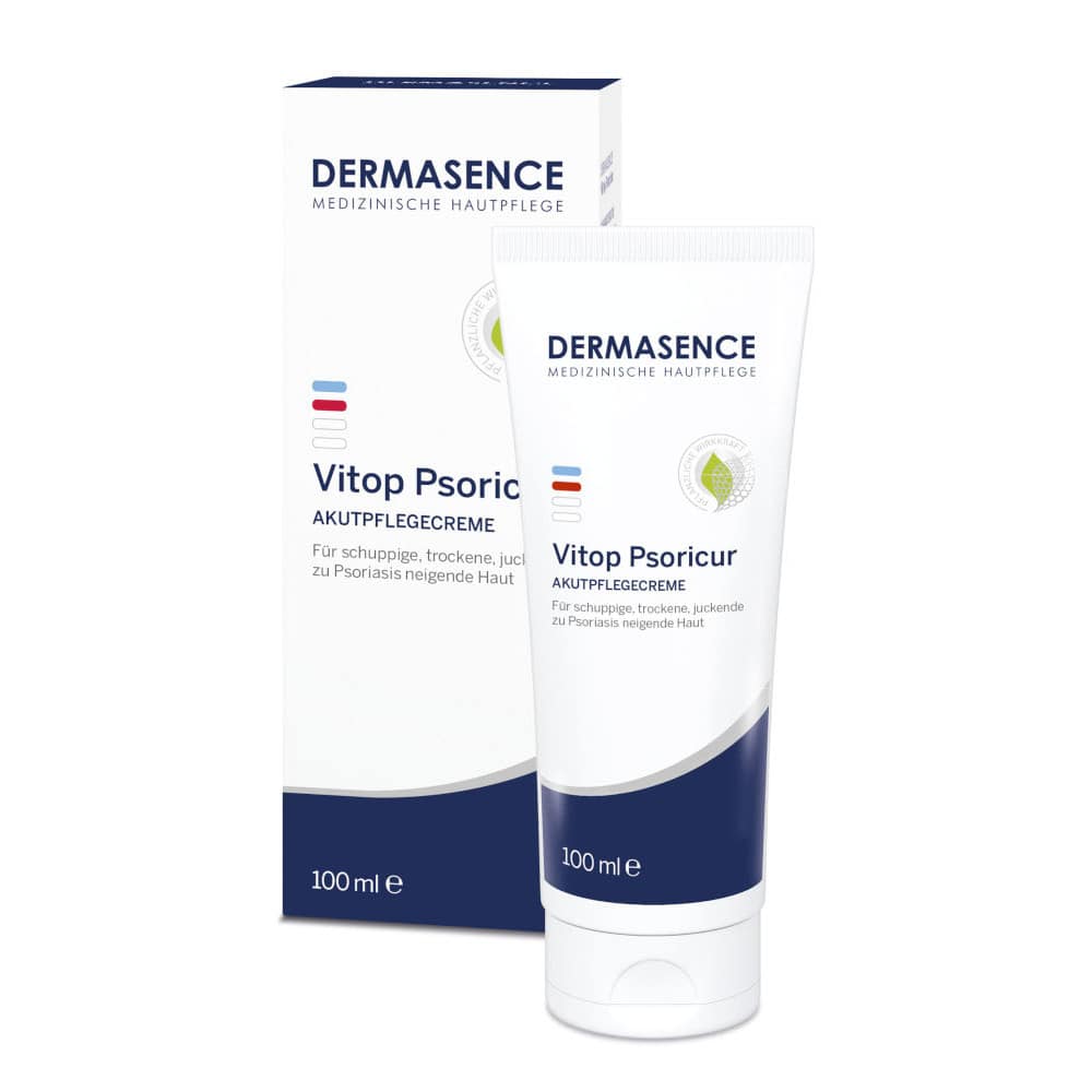 DERMASENCE Vitop Psoricur AKUTPFLEGECREME 100 ml Creme