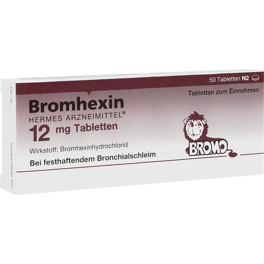 Bromhexin HERMES 12mg  50 St Tabletten