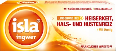 isla ingwer Halspastillen 30 St Pastillen