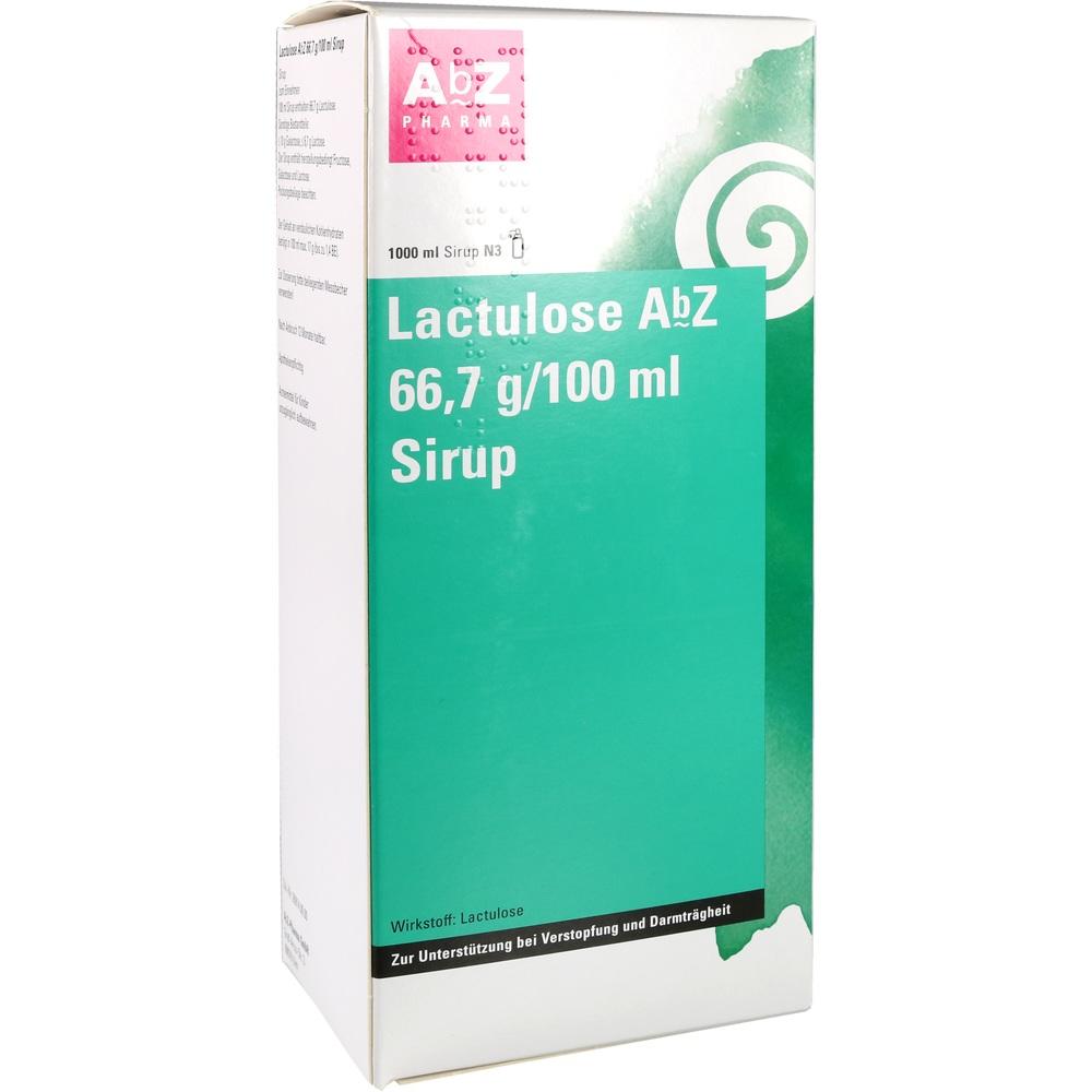 Lactulose AbZ 66,7g/100ml 1000 ml Sirup