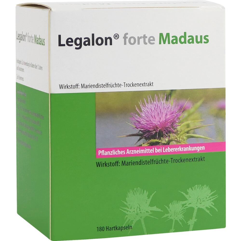 Legalon forte Madaus 180 St Hartkapseln