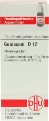 GUAIACUM D 12 Globuli 10 g Globuli