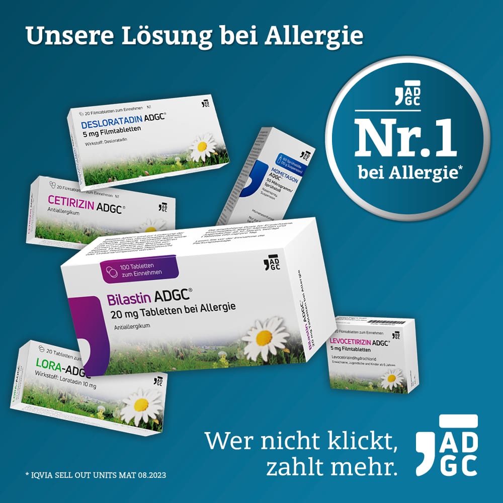 Bilastin ADGC 20 mg 20 St Tabletten