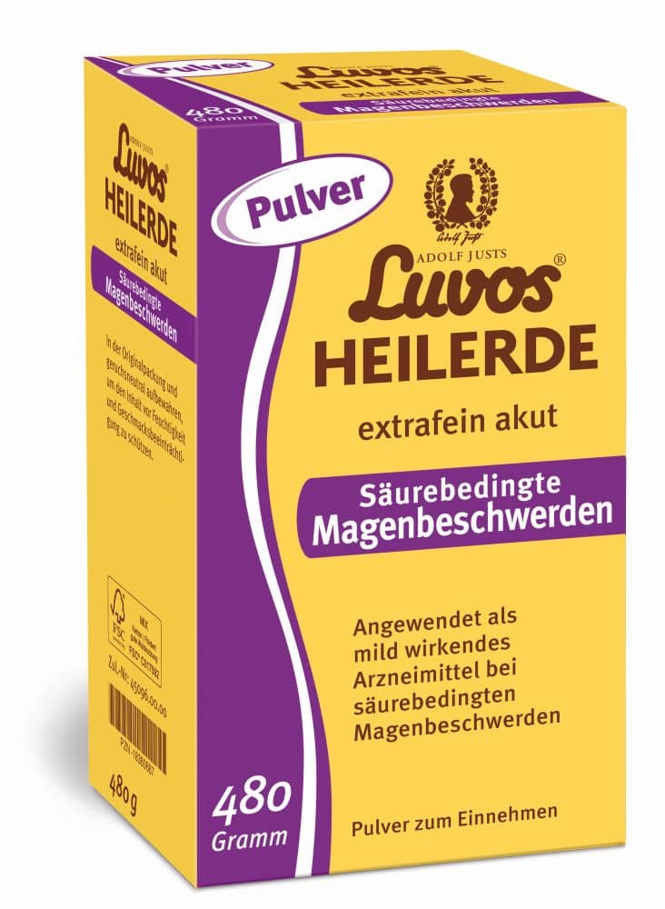 Luvos HEILERDE extrafein akut 480 g Pulver