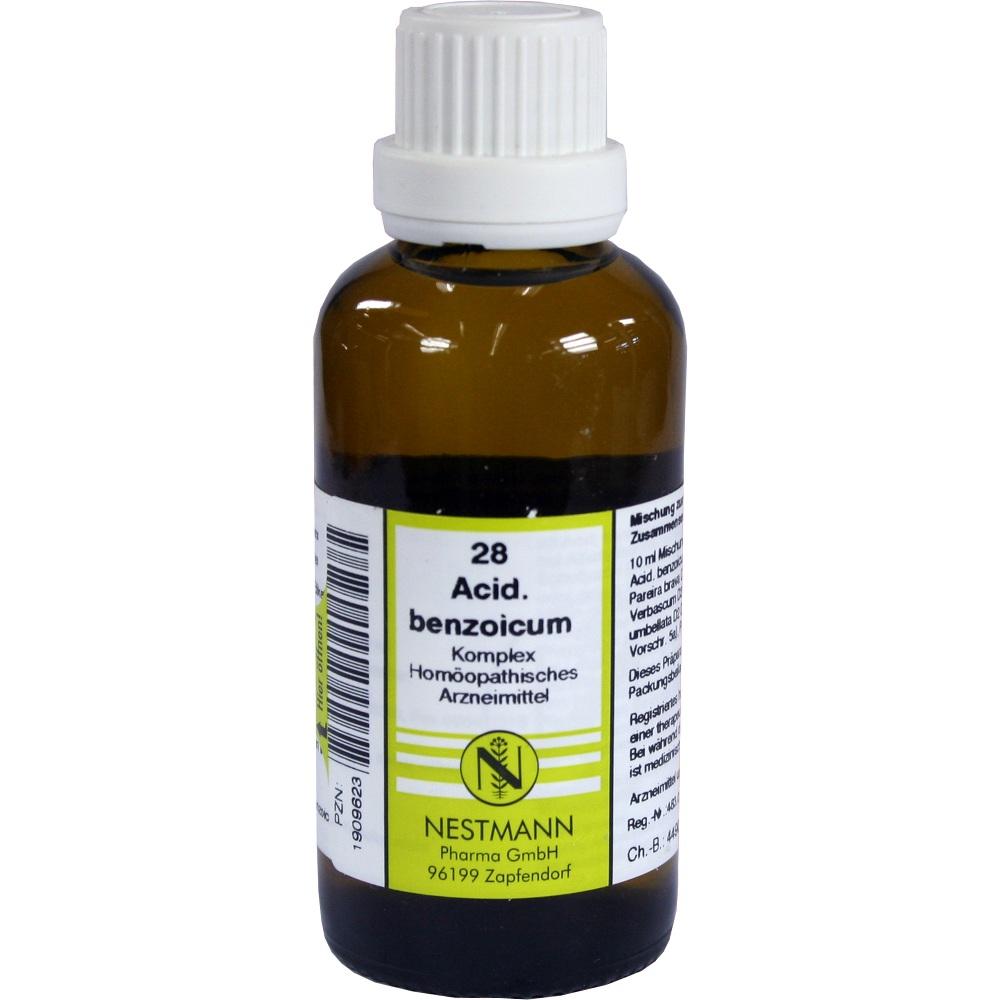 ACIDUM BENZOICUM KOMPLEX Nr.28 Dilution 50 ml Dilution