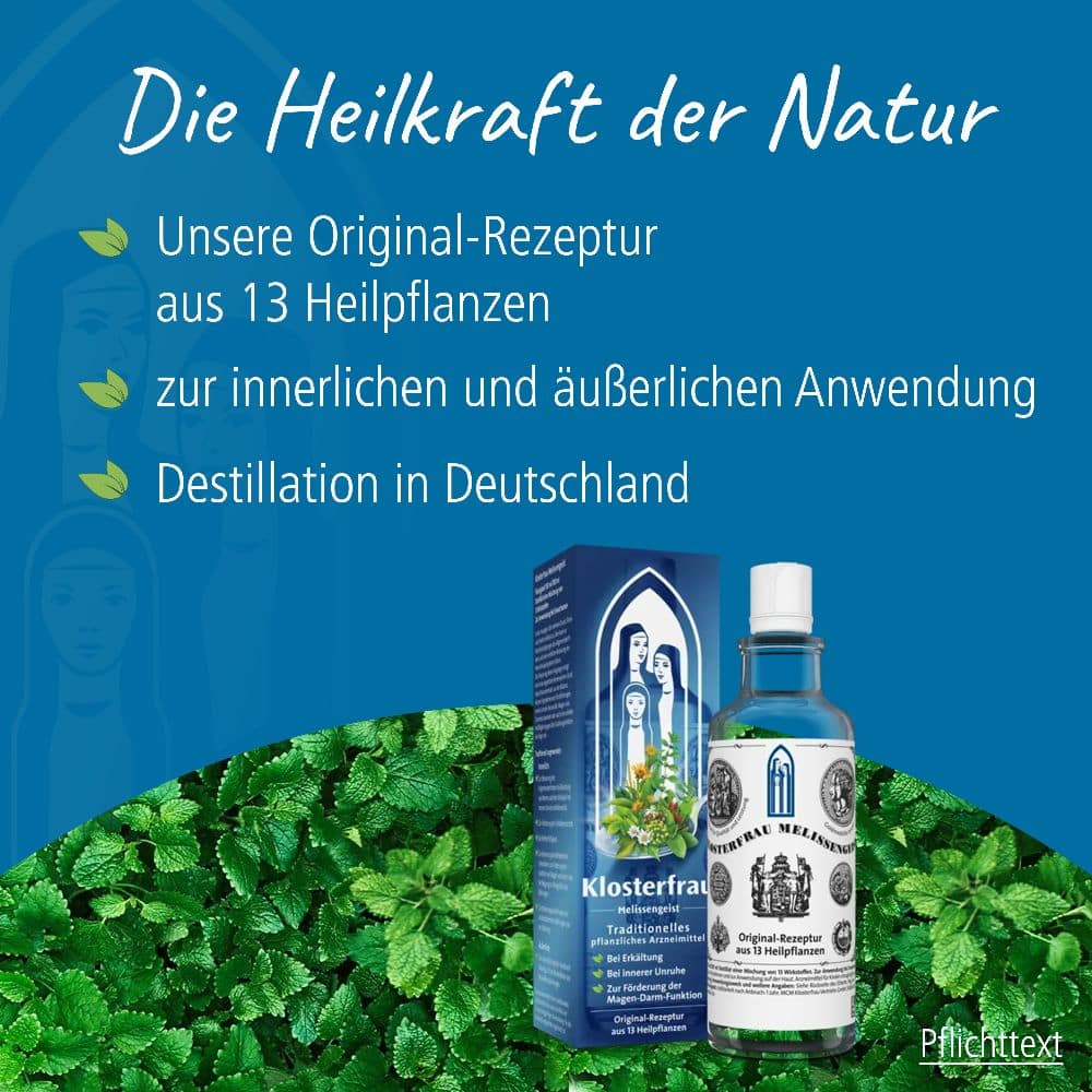 Klosterfrau Melissengeist Konzentrat 155 ml Flüssigkeit