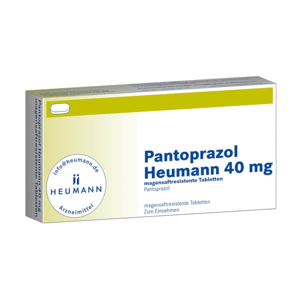 Pantoprazol Heumann 40mg 100 St Tabletten magensaftresistent
