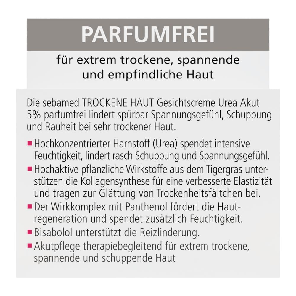 sebamed TROCKENE HAUT GESICHTSCREME UREA AKUT 5% 50 ml Creme