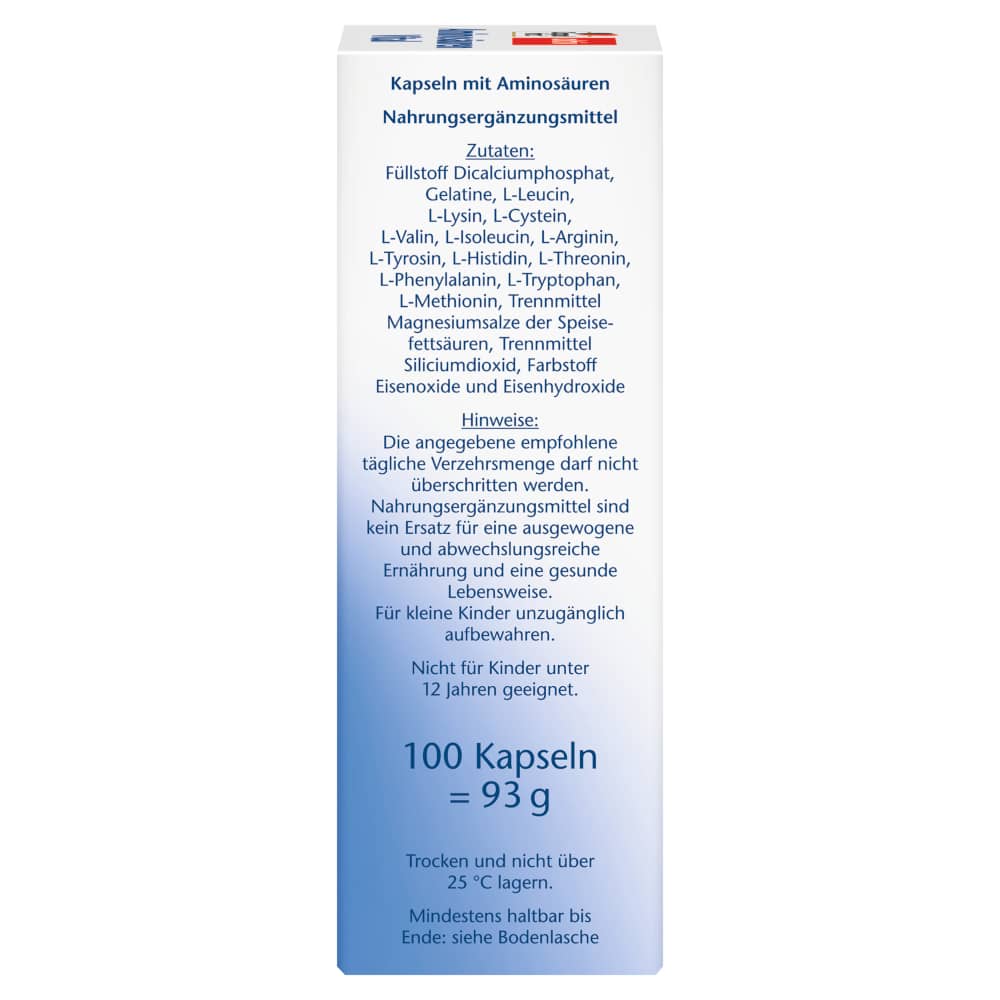 Doppelherz aktiv Aminosäuren Vital 100 St Kapseln