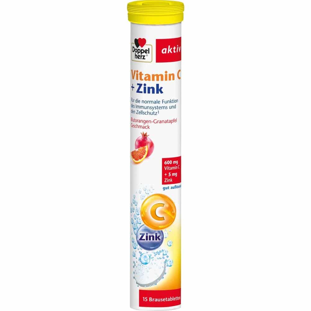 Doppelherz aktiv Vitamin C + Zink 15 St Brausetabletten