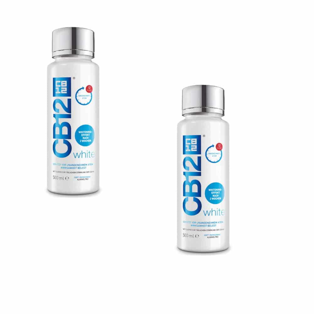 CB12 Mundspüllösung Doppelpack 2X500 ml Spüllösung