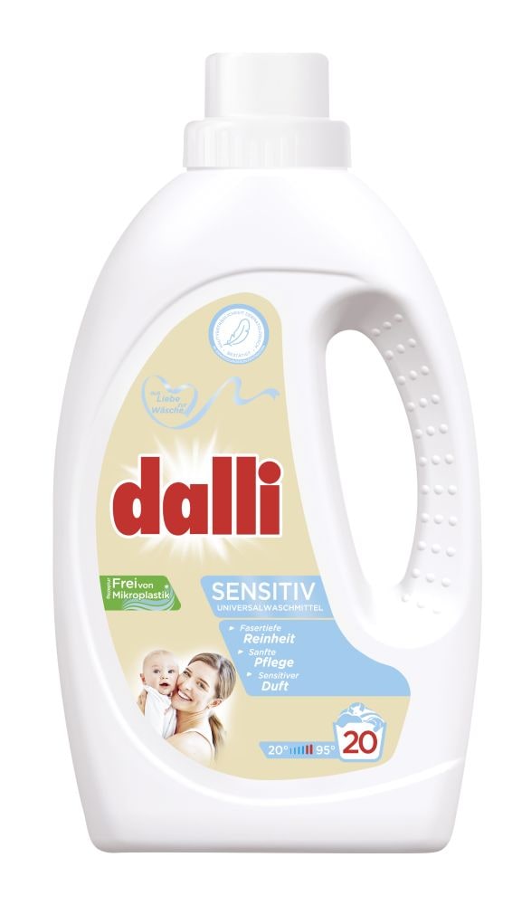 Allergiker Waschmittel Dalli Senitiv  1100 ml