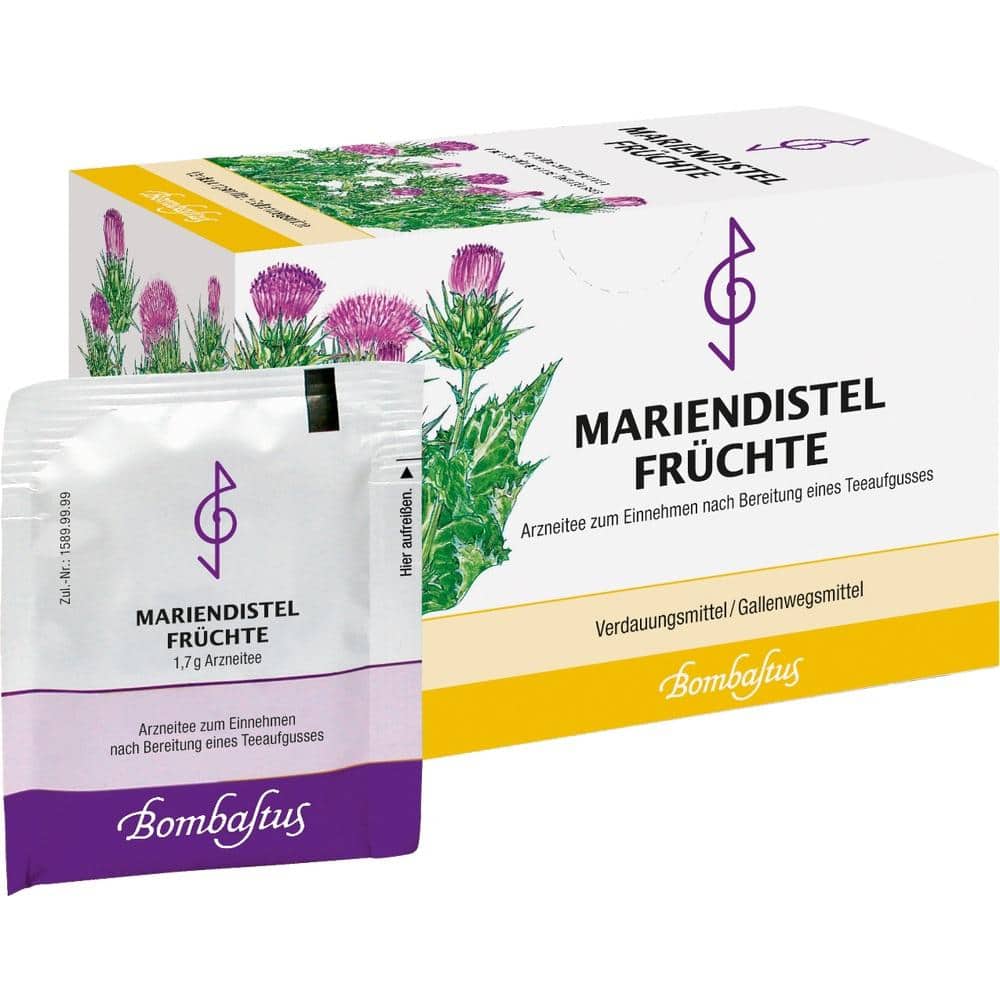MARIENDISTELFRÜCHTE BOMBASTUS 20X1.7 g Filterbeutel