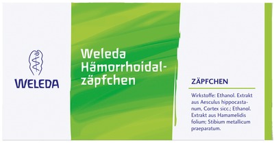 WELEDA Hämorrhoidalzäpfchen 50 St Suppositorien