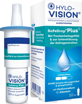 HYLO-VISION SafeDrop PLUS 10 ml Augentropfen