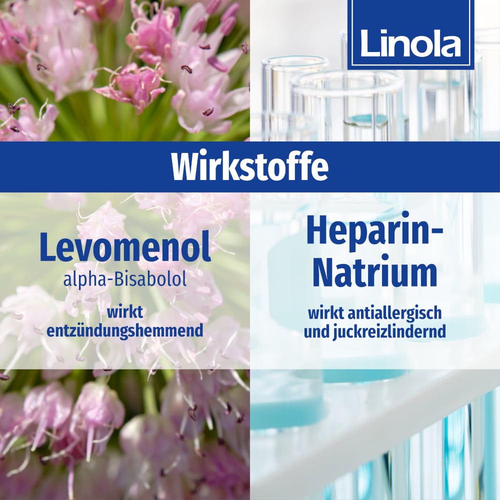 Linola Duo - Cortisonfreie Creme gegen Juckreiz 80 g Creme