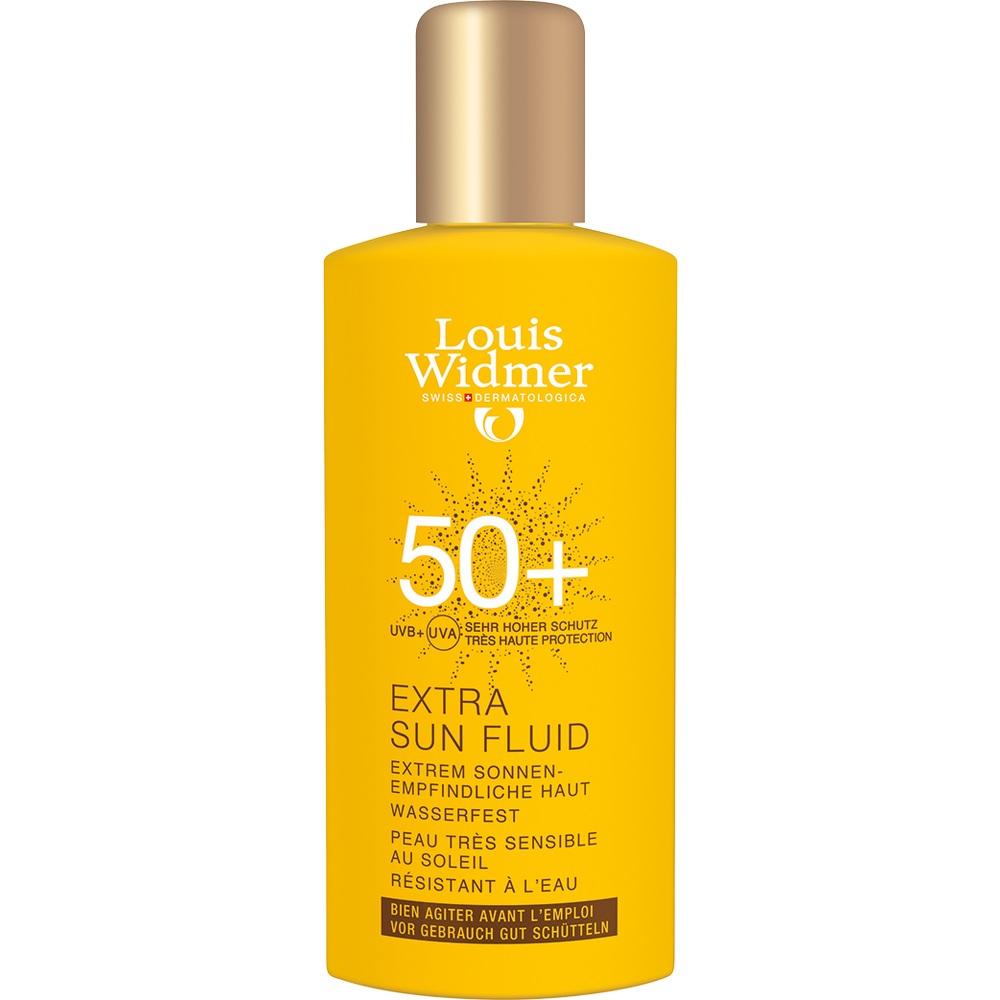 LOUIS WIDMER Extra Sun Fluid Body SPF 50+ unparfümiert 100 ml Lotion
