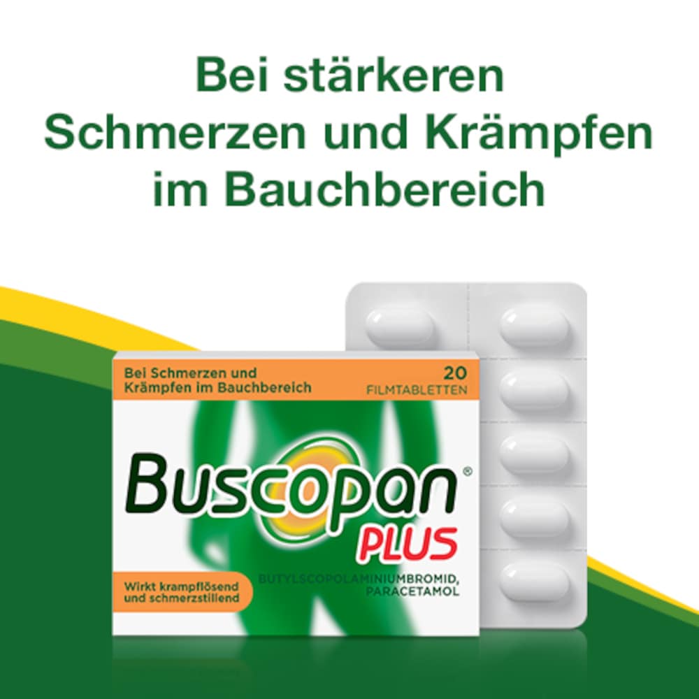 Buscopan PLUS 20 St Filmtabletten