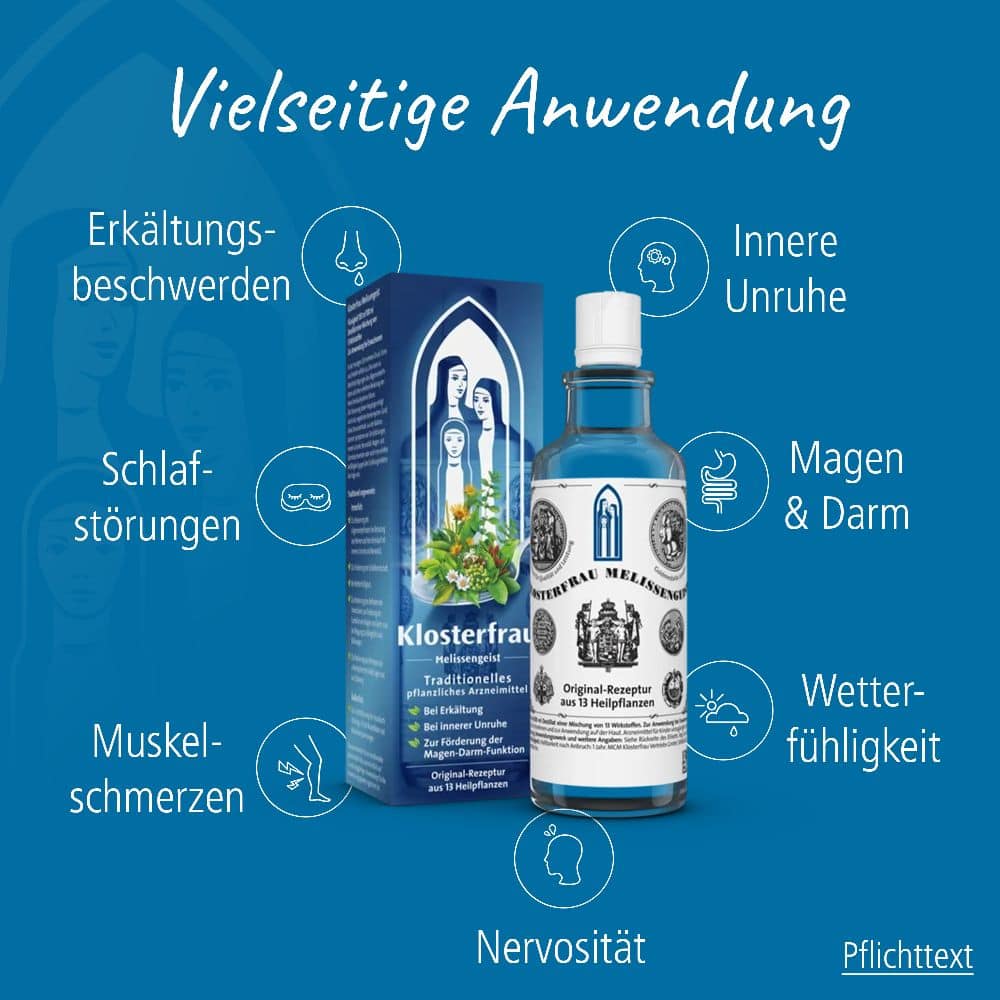 Klosterfrau Melissengeist Konzentrat 155 ml Flüssigkeit