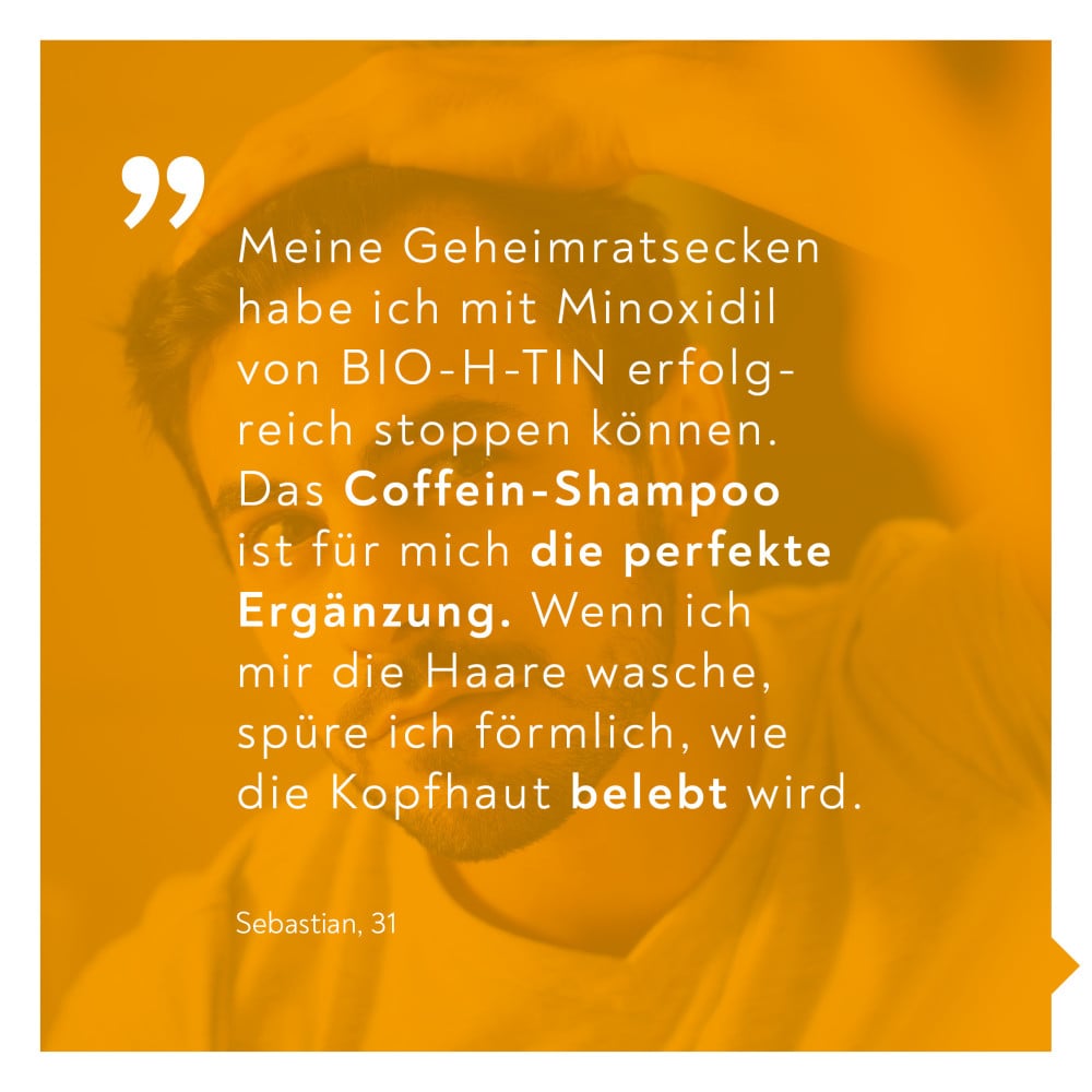 BIO-H-TIN Belebendes Coffein-Shampoo 200 ml Shampoo