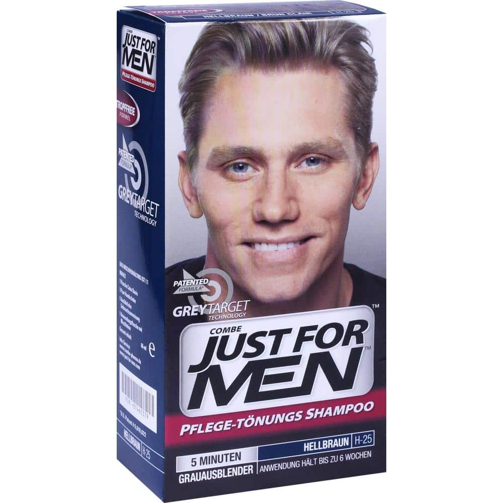 JUST for men Tönungsshampoo hellbraun 60 ml Shampoo