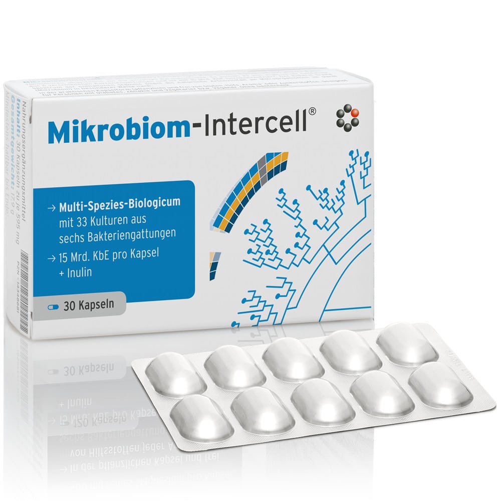 Mikrobiom-Intercell 30 St Hartkapseln