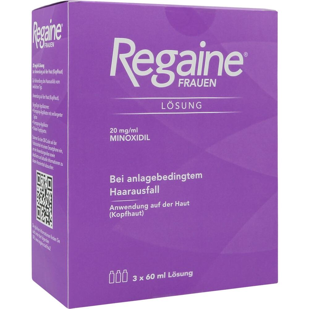 Regaine FRAUEN Lösung (3 Mon. Packung) bei erblich bedingtem Haarausfall
