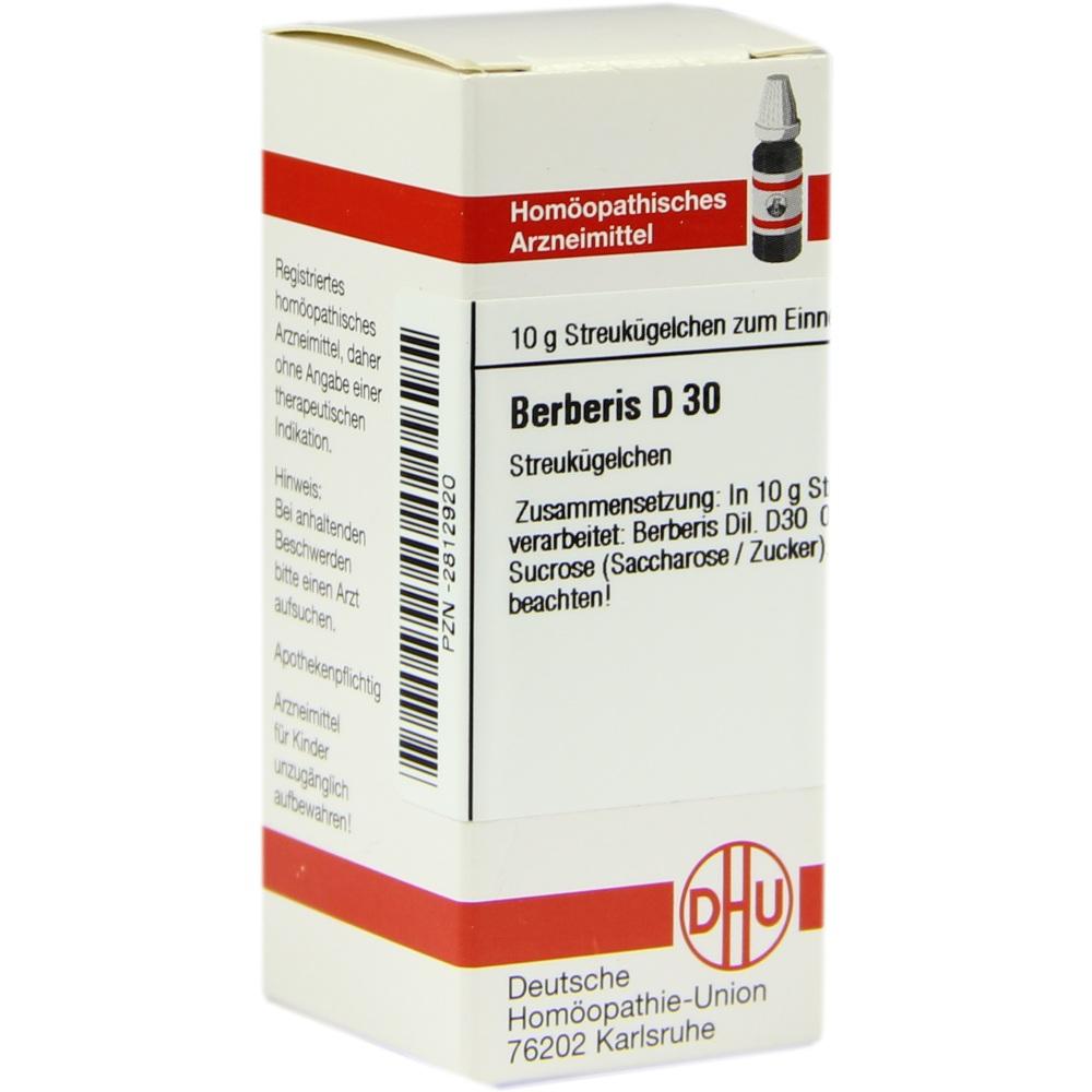BERBERIS D 30 Globuli 10 g Globuli