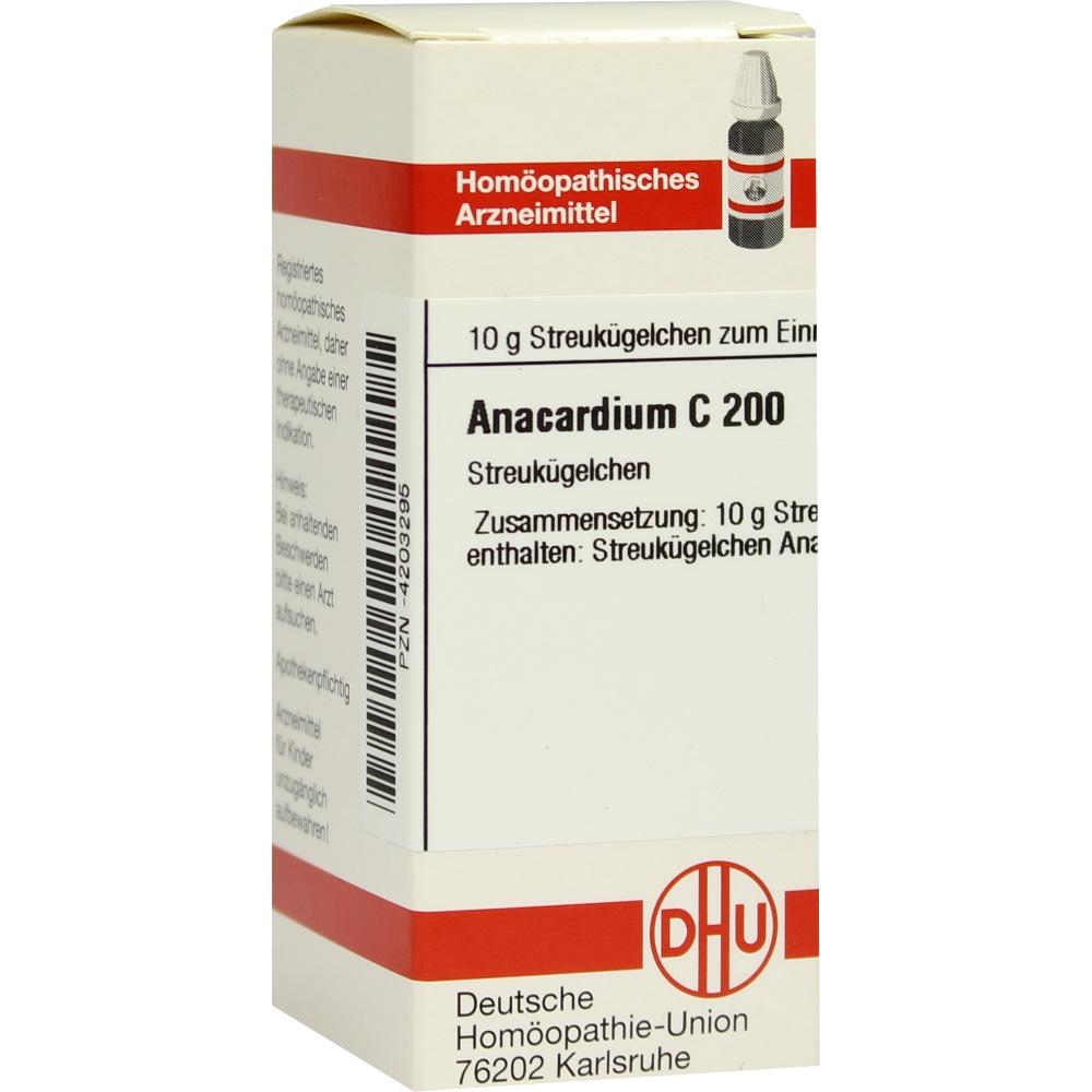 ANACARDIUM C 200 Globuli 10 g Globuli