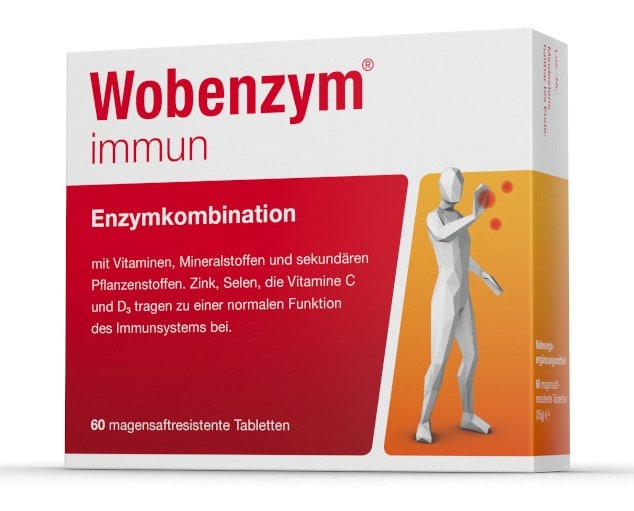 Wobenzym immun 60 St Tabletten magensaftresistent