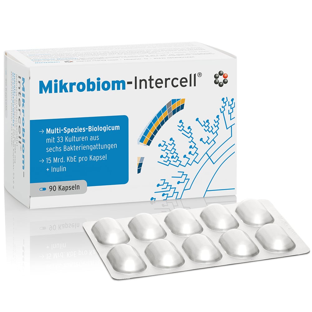 Mikrobiom-intercell Hartkapseln 90 St Hartkapseln