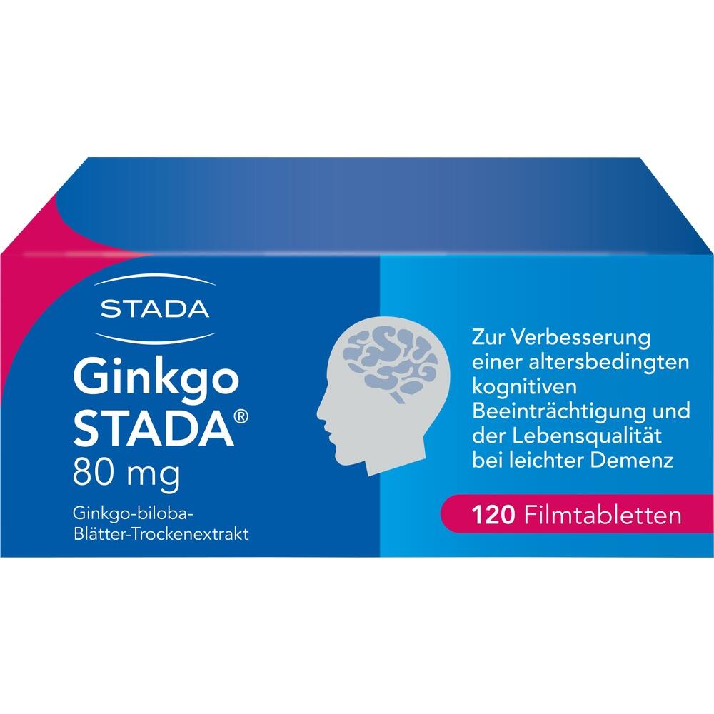 Ginkgo STADA 80mg 120 St Filmtabletten