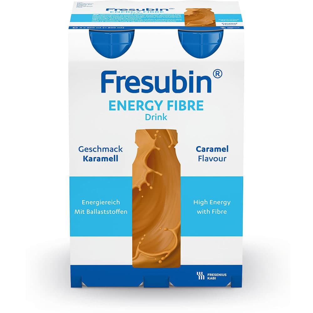 Fresubin Energy Fibre Trinknahrung Karamell  6X4X200 ml Lösung