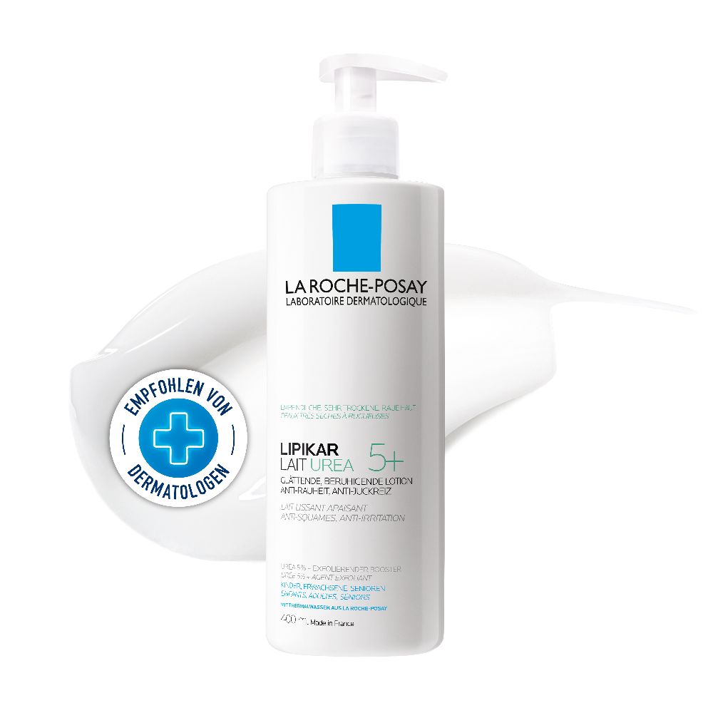 LA ROCHE-POSAY Lipikar Lait Urea 5+ 400 ml Lotion