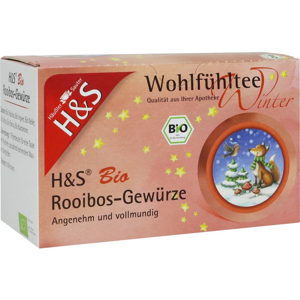 H&S Wohlfühltee Wintertee Bio Rooibos 20X2.0 g Filterbeutel