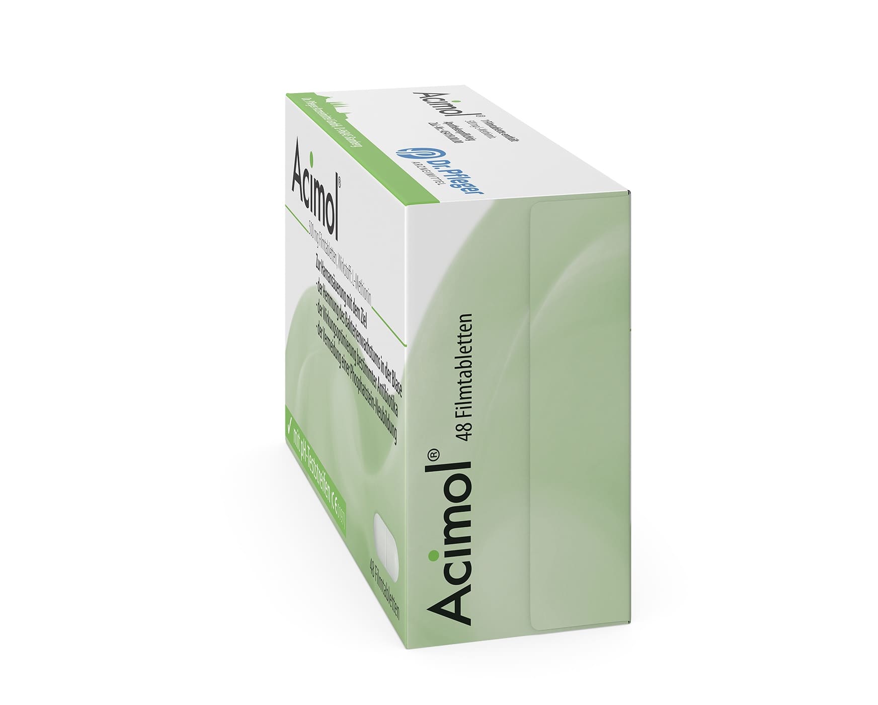 Acimol 500mg mit pH-Teststreifen 48 St Filmtabletten