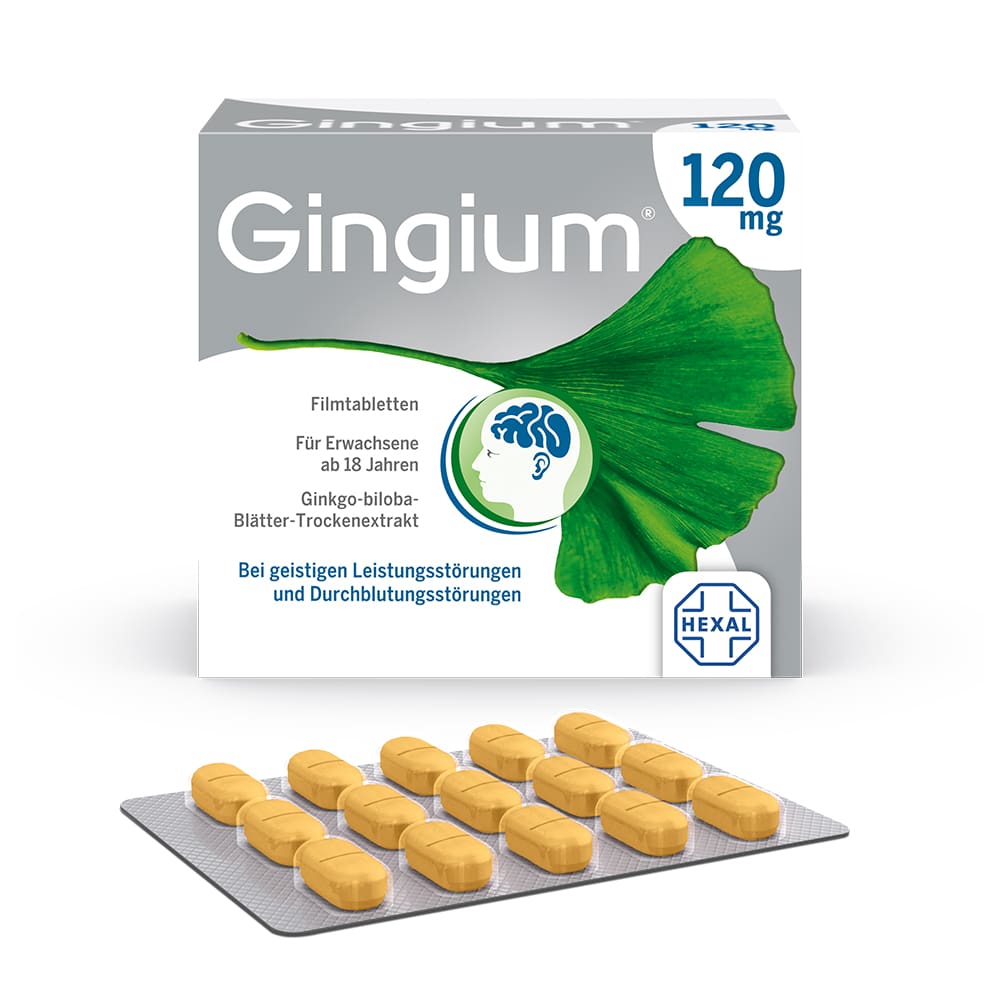 Gingium 120 mg 120 St Filmtabletten