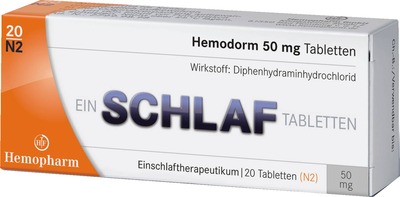Hemodorm 50mg 20 St Tabletten