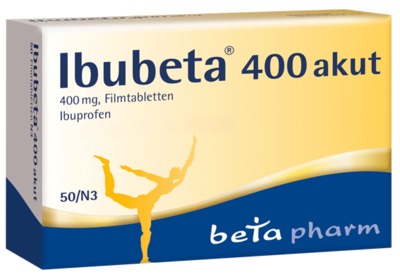 Ibubeta 400 akut 50 St Filmtabletten