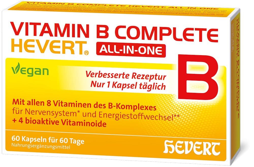 VITAMIN B COMPLETE HEVERT ALL-IN-ONE 60 St Kapseln