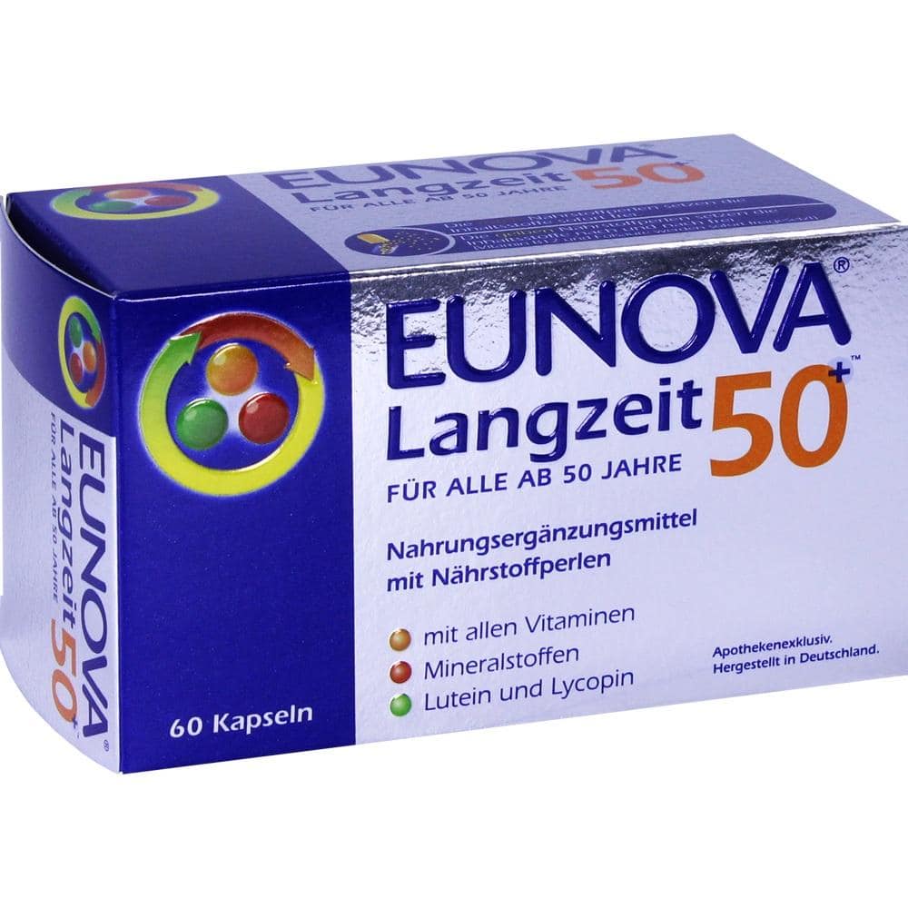 EUNOVA MULTIVITAMIN LANGZEIT 50+  60 St Kapseln