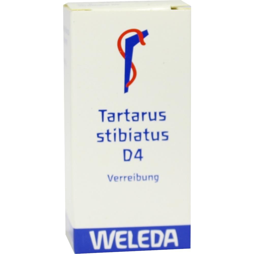 WELEDA TARTARUS STIBIATUS D 4 Trituration 20 g Trituration