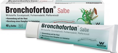 Bronchoforton Erkältungssalbe 40 g Salbe
