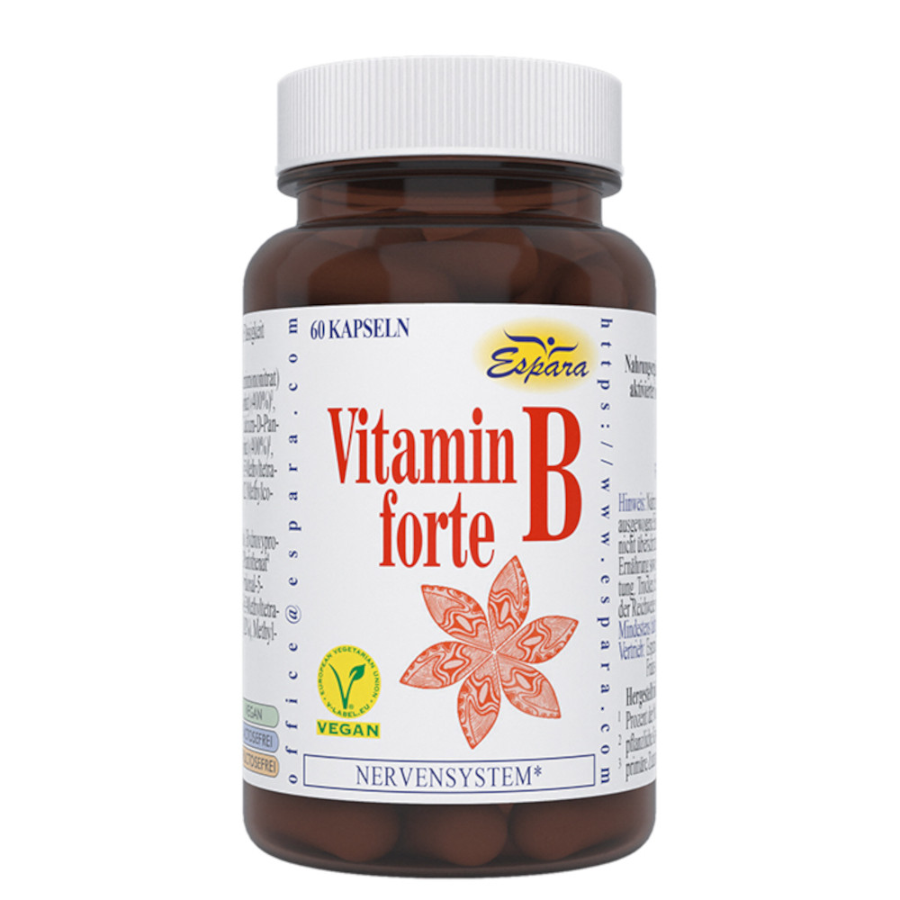 Espara Vitamin B forte 60 St Kapseln