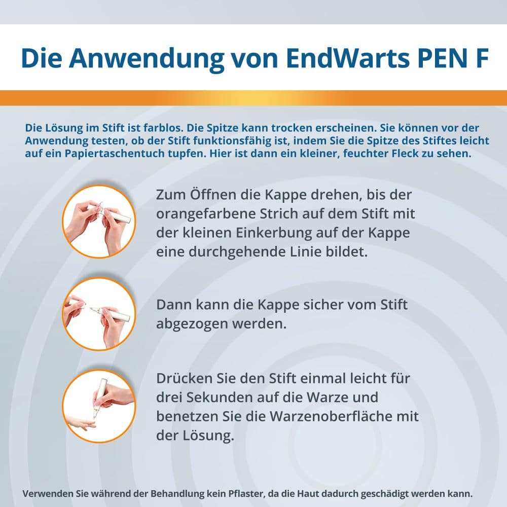 EndWarts PEN F 3 ml Stifte