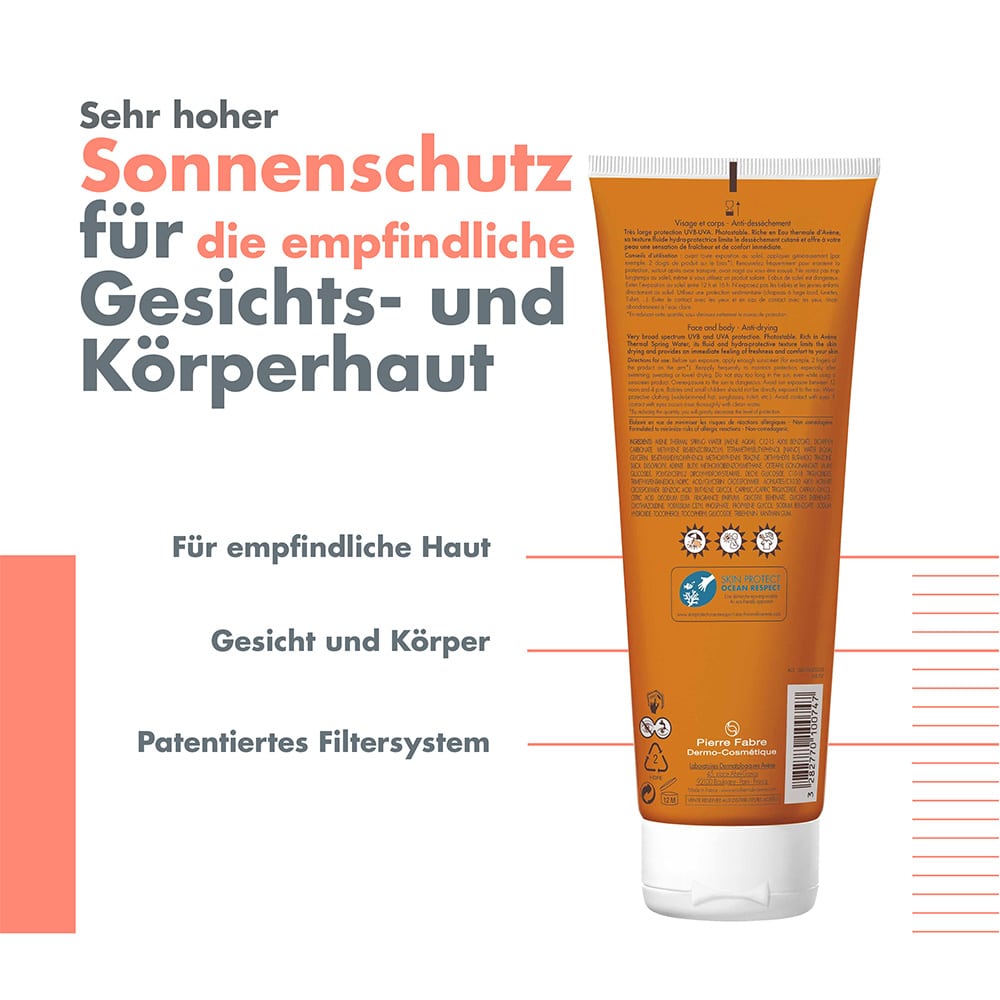 Avène Sonnenmilch SPF 50+ + 3 € sparen* 250 ml Milch